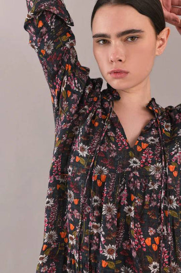 Donna Top in Valdes Navy-Top-Chufy-Debs Boutique